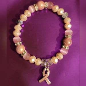 Pink Ribbon Bracelet